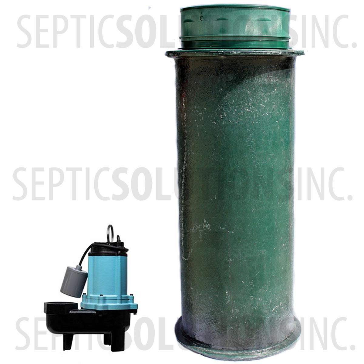 Sewage Pump Station Residential 120 Gallon Sewage Lift Station with 1
