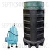 100 Gallon Pump Station with 1.0 HP Little Giant Grinder Pump