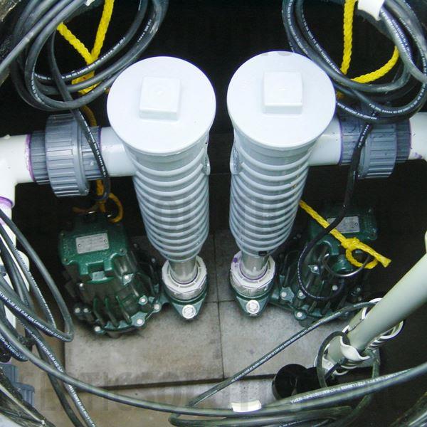 Sim/Tech Job Ready High Pressure Effluent Filter System (Includes Inlet Pipe and Union) - Part Number STF100