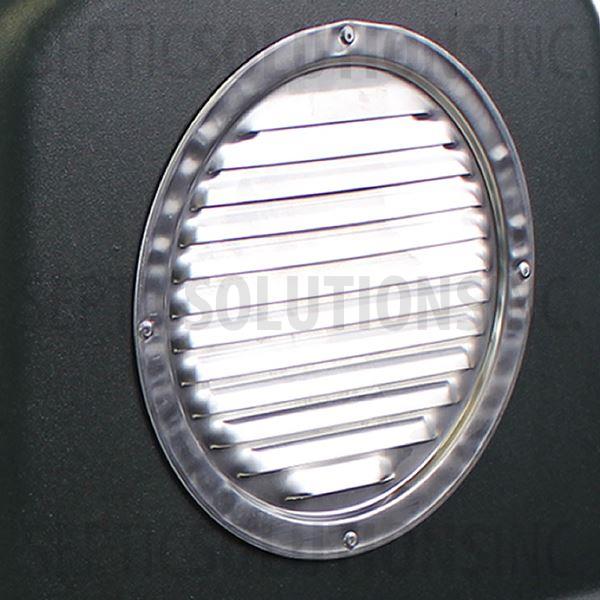 Pump Protector™ 8'' Louvered Aluminum Vent Replacement with Rivets - Part Number CR8