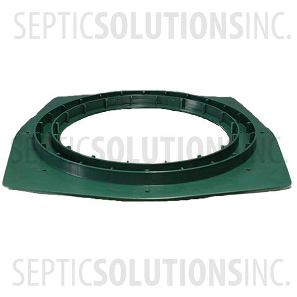 Polylok Square Septic Tank To Riser Adapter Ring - Part Number 3009-AR