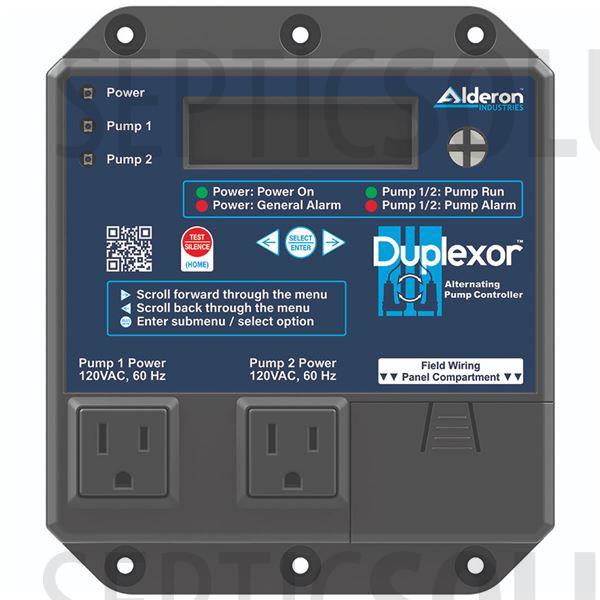Alderon Duplexor™ Indoor Alternating Sump Pump Duplex Control Panel - Part Number 2012891