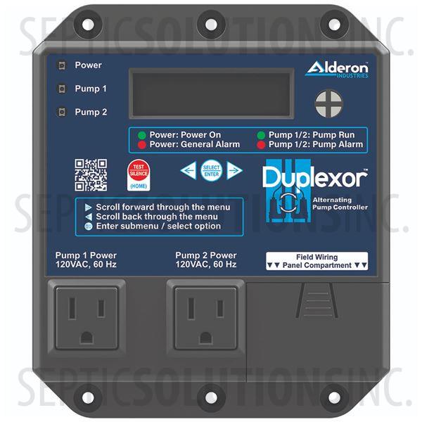Alderon Duplexor™ Indoor Alternating Sump Pump Duplex Control Panel - Part Number 2012891