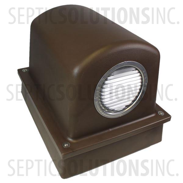 Pump Protector™ Vented Air Pump Housing and Platform in Mocha Brown - Part Number SSCOMBO-MOCHA