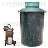 300 Gallon Pump Station with 1/2 HP Effluent Pump