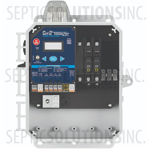 Alderon Go2 Totalizer WiFi Enabled Timed or Demand Dose Simplex Control Panel (120/230V, 0-20 FLA) - Part Number 2012793