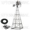 Becker 16ft Windmill Aerator System for Ponds - Part Number BWM16W