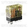 IDEC RJ1S-C-A120 Slim Power Relay - 120VAC, 12 Amps - Part Number RJ1S-C-A120