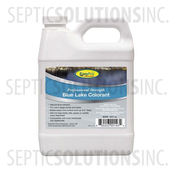 Super Concentrated Caribbean Blue Pond Dye Liquid in 1 Quart Bottle - Part Number ECPD