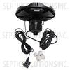 PondPlus+ Starburst Mini Floating Pond Fountain System with Super Bright LED Light Kit - Part Number MWF36