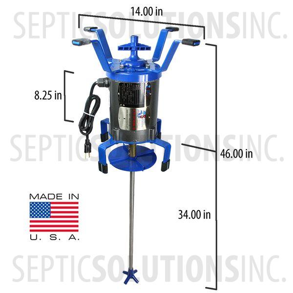 Ultra-Air Model 735 BLUE Septic Aerator - Alternative Replacement for Norweco Aerators - Part Number UA14B