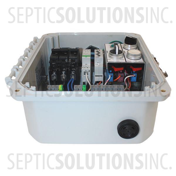 Legacy Controls Essential Series LE-4004 Simplex Timed Dose Control Panel (120V/230V, 0-15FLA) - Part Number CP-001-4-0004