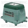 Hiblow Outback 80 High Heat Linear Septic Air Pump - Part Number HP80-OB