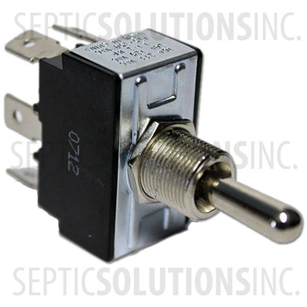 DPDT Run/Test/Mute Toggle Switch - Part Number 60A806