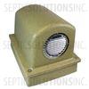 Pump Protector™ Vented Air Pump Housing and Platform in Speckled Sandstone - Part Number SSCOMBO-SANDSTONE