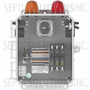 Alderon Aira-Guard Double Light Aerobic Control Panel with Pump Timer & Pressure Sensor
