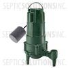 Zoeller Shark BN807 1.0 HP Residential Sewage Grinder Pump