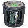Zoeller 912 24'' x 24'' Sewage Pump System Package with 4/10 HP Sewage Ejector Pump - Part Number 912-1142