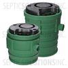 Little Giant PitPlus Jr. 24" x 24" Pre-Packaged Sewage Pump System with 4/10 HP Sewage Ejector Pump - Part Number 509673