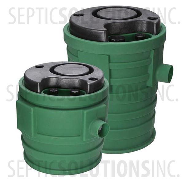 Little Giant PitPlus Jr. 24" x 24" Pre-Packaged Sewage Pump System with 4/10 HP Sewage Ejector Pump - Part Number 509673