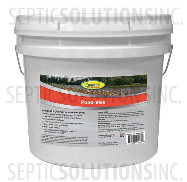 Pond-Vive Bacteria X Treatment - 25lb Pail - Loose Powder with Scoop - Part Number PB25XL