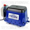 Cyclone SS-40-AL Linear Septic Air Pump with Attached Alarm - Part Number SS40AL