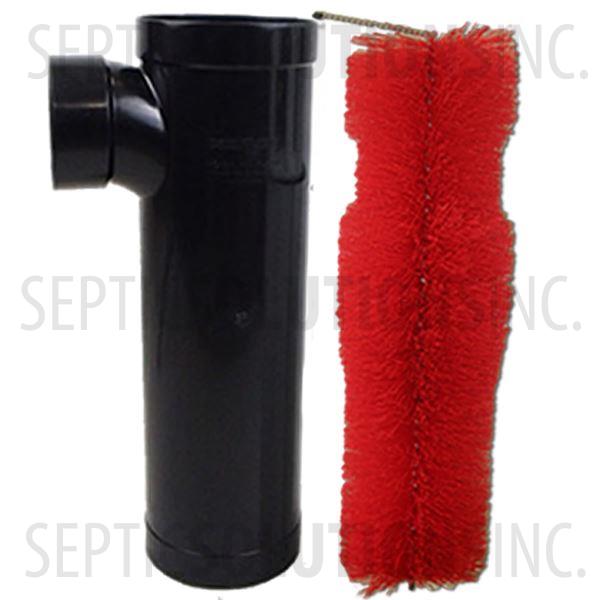 Sim/Tech 7" Bristle Effluent Filter and Baffle Combo - Part Number STF-110-7R-FH