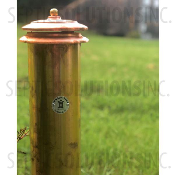 One Foot Pagoda Vent in Copper - Part Number PV1COPPER