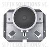 PondPlus+ Quick Sink Self-Weighted Single Membrane Diffuser Assembly for Pond Aerators - Part Number QS1