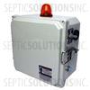 Regenerative Blower and Rotary Vane Timer Control Box with Alarm (120VAC, 10 FLA) - Part Number 80000-413-SB-JS