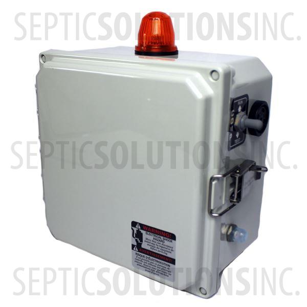 Regenerative Blower and Rotary Vane Timer Control Box with Alarm (120VAC, 10 FLA) - Part Number 80000-413-SB-JS