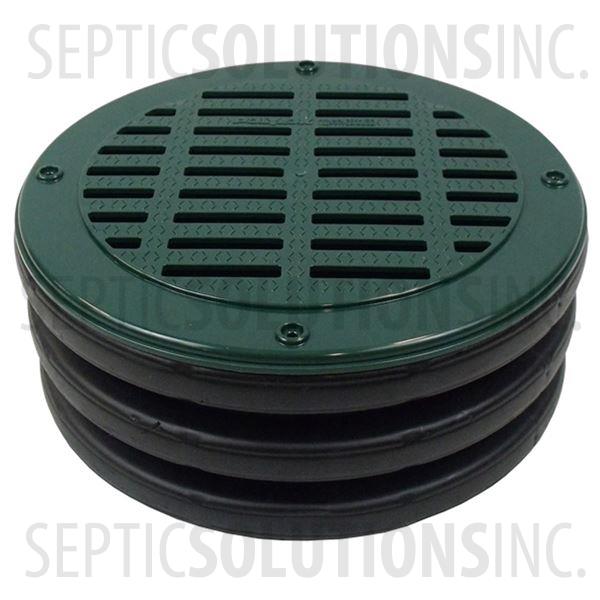 Polylok 12'' Heavy Duty Grate Cover for Corrugated Pipe - Part Number 3004-GR