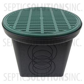 Polylok 6-Hole Drainage Box with Grate Cove