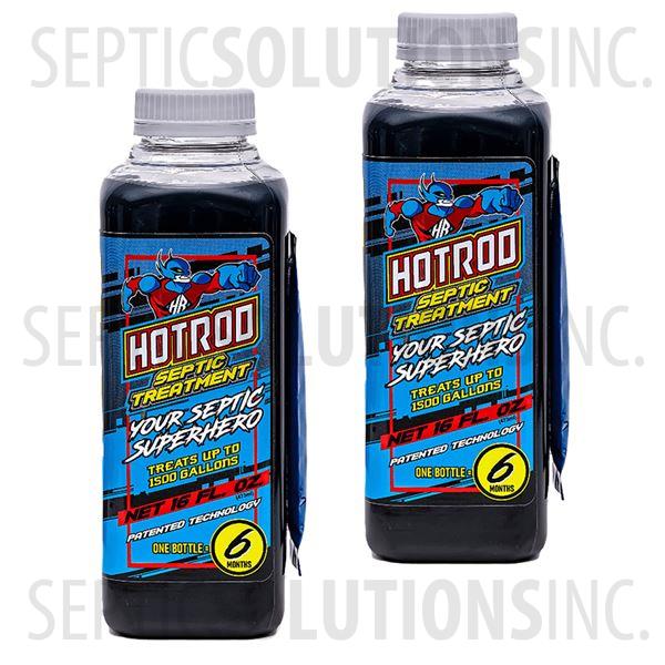 HOTROD Residential Septic Tank Treatment - Two 16 oz. Bottles, One Year Supply - Part Number HR10016-1Y