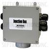 Alderon Medium Junction Box - 6" x 6" x 4", 2.0" Hub