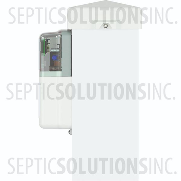 Alderon PowerPost Pedestal Simplex Pump Control Panel with Integrated High Water Alarm for Timed Dose or Demand Dose - Part Number 2011786