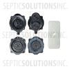 Secoh JDK-20 & JDK-40 Diaphragm Replacement Kit - Part Number JDK2040KIT