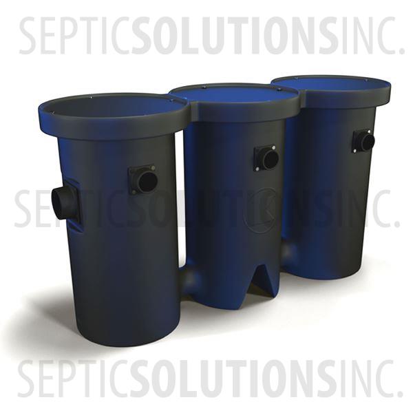 Triple Garage Basin 100 Gallon Oil Separator & Grease Trap Interceptor - Part Number AKP50650