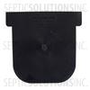 Heavy Duty Trench Drain Closed End Cap (Black)