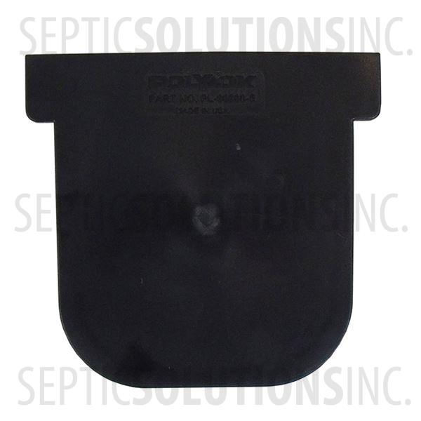 Polylok Heavy Duty Trench/Channel Drain Closed End Cap (Black) - Part Number PL-90860-CE