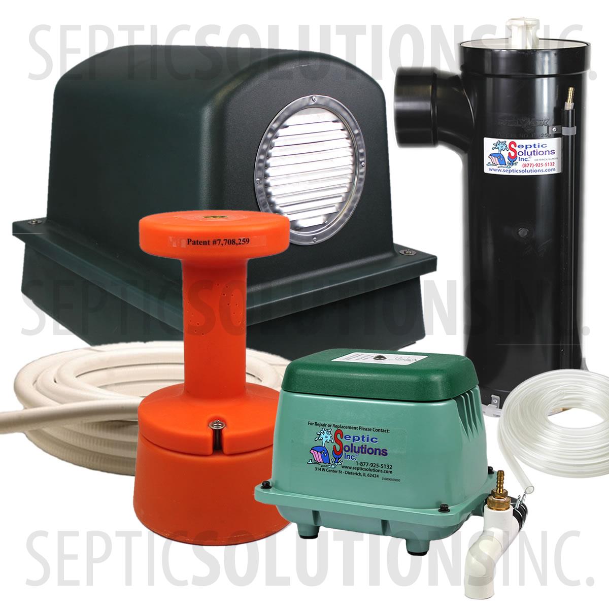 SepAerator® Premium Package Septic Tank Aerator Fix Septic Problems!