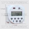 Digital Programmable 24 Hour Timer - Part Number TR-006-7-0019