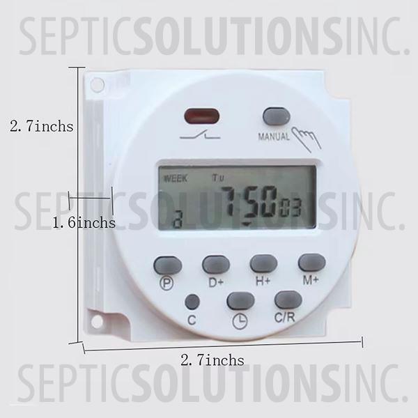 Digital Programmable 24 Hour Timer - Part Number TR-006-7-0019