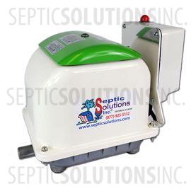 Secoh JDK-80-AL Linear Septic Air Pump with Attached Alarm