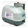 Secoh SLL-40-AL Linear Septic Air Pump with Attached Alarm - Part Number SLL40AL