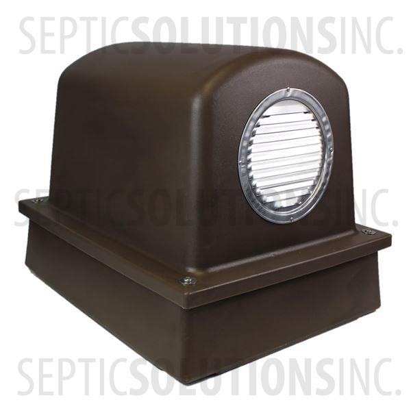 Pump Protector™ Vented Air Pump Housing and Platform in Mocha Brown - Part Number SSCOMBO-MOCHA