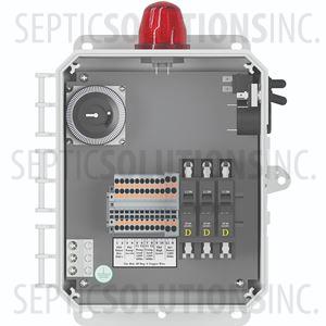 Alderon Aira-Guard Single Light Aerobic Control Panel with Pump Timer & High Water Alarm