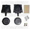 Hiblow XP-80, XP-60, XP-40 Diaphragm Replacement Kit - Part Number PXPCS0010P