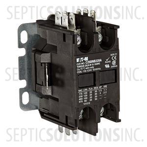 Definite Purpose 2 Pole Motor Contactor - 120/230VAC, 20FLA