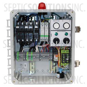 Legacy Controls Essential Series LE-6004 Duplex Timed Dose Control Panel (120V/230V, 0-15FLA)